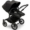 Universalus vežimėlis dvynukams Bugaboo Donkey 5 TWIN - Juodas/Midnight Juodas/Midnight Juodas