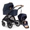 Universalus vežimėlis Emmaljunga Sento Flat Plus 2in1 Outdoor Juodas