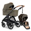 Universalus vežimėlis Emmaljunga Sento Flat Plus 2in1 Outdoor Olive