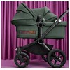 Universalus vežimėlis pametinukams Bugaboo Donkey 5 DUO Desert taupe/Desert taupe/juodas frame