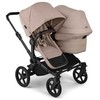 Universalus vežimėlis pametinukams Bugaboo Donkey 6 DUO 2in1 Desert taupe /Desert taupe /juodas frame