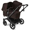 Universalus vežimėlis pametinukams Bugaboo Donkey 6 DUO 2in1 Cocoa ruda/Cocoa ruda /juodas frame