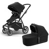 Universalus vežimėlis pametinukams Thule Sleek 2in1 Juodas Juodas