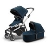 Universalus vežimėlis Thule Sleek Aluminum/Navy Mėlyna 2in1