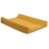 Vystymo lentos užvalkalas Brick Velvet Mustard 50x70cm Jollein