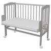 Waldin Bedside 2in1 lopšiukas su čiužiniu Gray