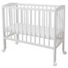 Waldin Bedside 2in1 lopšiukas su čiužiniu Baltas