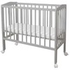 Waldin Bedside 2in1 lopšiukas su čiužiniu Gray