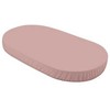 Waldin ekologiškos medvilnės paklodės 73x124 Oval lovytėms Rose