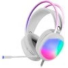 MARVO HG8959 Lumi 40 RGB Laidinės žaidimų ausinės | USB | 3.5 mm | Baltos