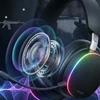 Ausinės su mikrofonu Marvo HG9087W WH belaidės