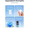 Sieninis įkroviklis REMAX RP-U87 35W PD+QC GaN 2×USB-C, greitas