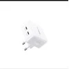 Sieninis įkroviklis REMAX RP-U87 35W PD+QC GaN 2×USB-C, greitas