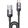 Kab.Yesido CA130C USB to USB-C juodas 18W 2 m