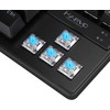 Marvo KG901C TKL 80% laidinė mechaninė klaviatūra su RGB (US, Mėlyna switch)