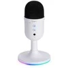 Marvo MIC-06 RGB baltas laidinis mikrofonas |USB