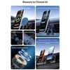 Yesido C319 automobilinis telefono laikiklis su bevieliu krovimu 15W