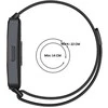 4Wrist Milanese kilpa su magnetiniu užsegimu, skirta Huawei laikrodžio apyrankei 10, 9, 8 – juoda