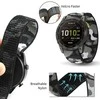 4Wrist Nailoninis dirželis, skirtas „Garmin Fenix 7X“ / „Fenix 6X“ / „Fenix 5X Plus“ / „Fenix 3“ laikrodžiams – 26 mm – juodas