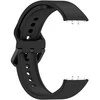 4Wrist Dirželis, skirtas Samsung Fit 3 – juoda silikoninė juostelė
