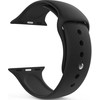 4Wrist Silikoninis dirželis Apple Watch - juodas 42/44/45 mm - S / M