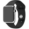 4Wrist Silikoninis dirželis Apple Watch - juodas 42/44/45 mm - S / M