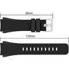 4Wrist Silikoninis dirželis Samsung Galaxy Watch - juodas 22 mm