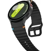 4Wrist Silicone strap for Samsung Galaxy Watch 7 - Juodas
