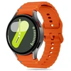 4Wrist Silikoninis dirželis, skirtas „Samsung Galaxy Watch 7“ – oranžinis