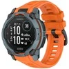 4Wrist Silikoninis dirželis, skirtas „Garmin Instinct 3 Solar“ ir „Instinct 3 AMOLED“ 50 mm – oranžinis