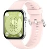 4Wrist Silikoninis dirželis, skirtas „Huawei Fit 3“ – rožinis