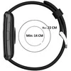 4Wrist Silikoninis dirželis Huawei Watch FIT, FIT SE, FIT new - Juodas
