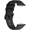4Wrist Silikoninis dirželis, skirtas Huawei Watch FIT 2 Active - juodas