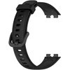4Wrist Silicone strap for Huawei Watch Band 10, 9, 8 - Juodas