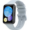 4Wrist Silikoninis dirželis, skirtas Huawei Watch FIT 2 Active - pilkas
