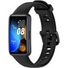 4Wrist Silikoninis dirželis, skirtas Huawei Watch Band 10, 9, 8 – juodas