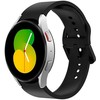 4Wrist Silikoninis dirželis, skirtas Samsung Galaxy Watch 6/5/4 – juodas