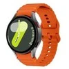 4Wrist Silicone strap for Samsung Galaxy Watch 7 - Oranžinis
