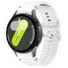 4Wrist Silikoninis dirželis, skirtas „Samsung Galaxy Watch 7“ – baltas