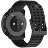 4Wrist Silicone strap for Suunto 22 mm - Juodas