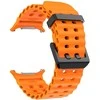 4Wrist Silikoninis sportinis dirželis, skirtas „Samsung Galaxy Watch8“ – oranžinis