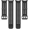 4Wrist Silikoninis sportinis dirželis, skirtas „Samsung Galaxy Watch 8“ – juodas