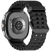 4Wrist Silikoninis sportinis dirželis, skirtas „Samsung Galaxy Watch 8“ – juodas