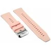 4Wrist Universalus silikoninis dirželis su sidabriniu užsegimu 22 mm - Rožinė