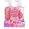 Accentra BLOSSOM rankų priežiūros rinkinys dovanų dėžutėje su pompa, rankų muilas 290 ml, rankų losjonas 290 ml, kvapas: rožė, PU 6/12