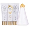 Kūno priežiūros dovanų rinkinys Accentra Winter Magic (60 ml dušo gelis, 60 ml kūno losjonas, 60 ml rankų ir nagų kremas, 100 g vonios bomba)