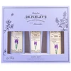 Accentra Lavender DR. FINLAY`S bath care gift set in a lavender gift box, dušo želė 240ml, body lotion 190ml, hand and nail cream 60ml, 3 fragrances