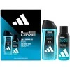 Adidas Ice Dive - deodorant ve spreji 150 ml + 3v1 sprchový gel 250 ml