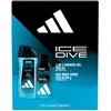Adidas Ice Dive - deodorant ve spreji 150 ml + 3v1 sprchový gel 250 ml