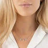 Again Jewelry Delicate sidabrinis pakabukas with butterflies AJNA0023